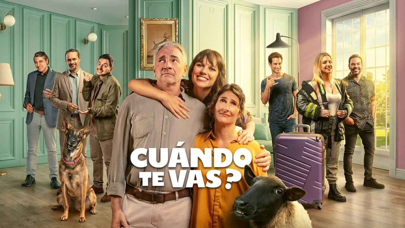 ¿Cuándo te vas? — afiche / key art